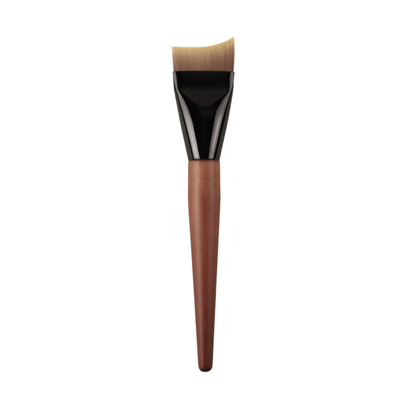 Fishtail foundation brush blade brush beauty makeup tool Cangzhou makeup brush liquid foundation brush ultra-thin traceless non-powder