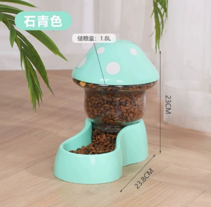 Feeder Cat bowl dog automatic water storage feeder anti-knockover double bowl water bowl cat food bowl pet supplies cat food