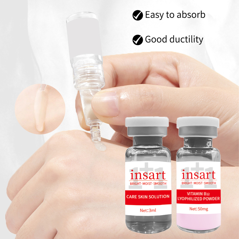 Lyophilized powder active care skin care solution