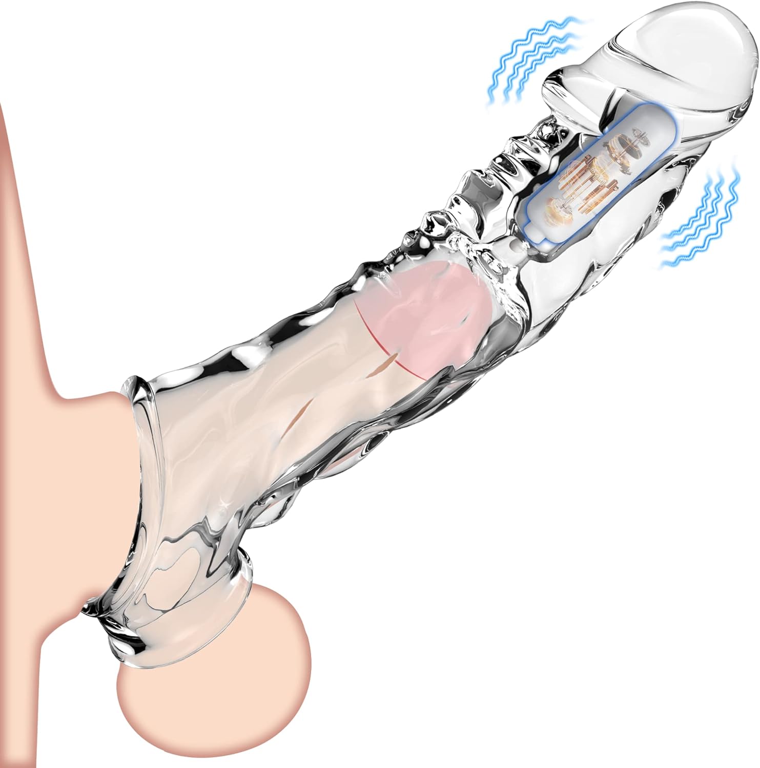 【A19】The glans is hard and has a vibrator that can be removed. The vibrator uses an electronic