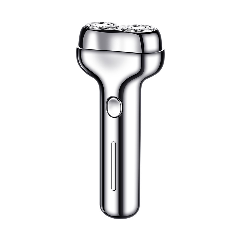 Small A-001 Metal Magnetic Electric Shaver Men's Shaver Waterproof Portable Beard Shaver Full Body Washable