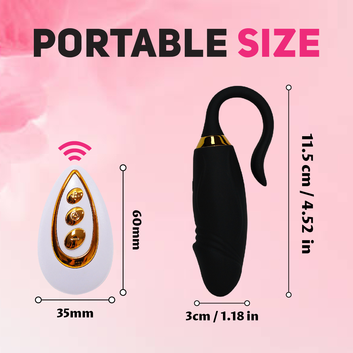 B04 Electric Vibrator Egg Couple Vibrator