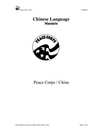 Offline Chinese Course 1 Year in Latin America